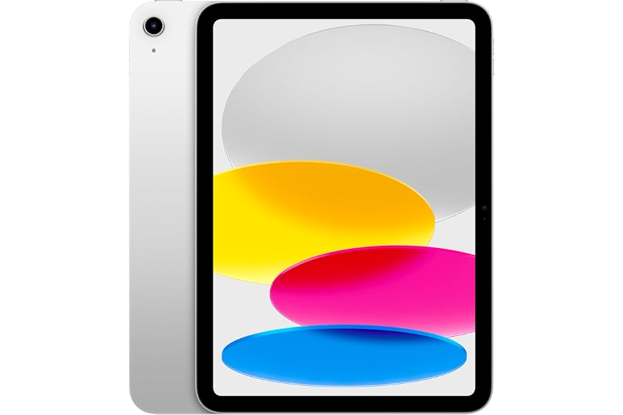 Apple iPad 11-inch: A16 chip, 11-inch Model, Liquid Retina Display, 128GB, Wi-Fi 6, 12MP Front/12MP Back Camera, Touch ID, All-Day Battery Life — Silver