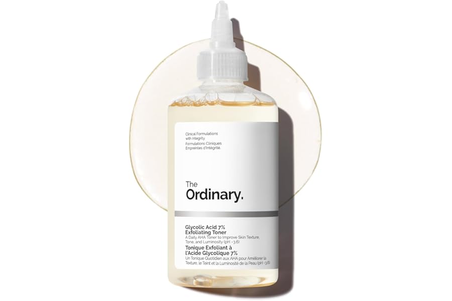 טונר פילינג גליקולי אסיד 7% מבית The Ordinary – לעור זוהר