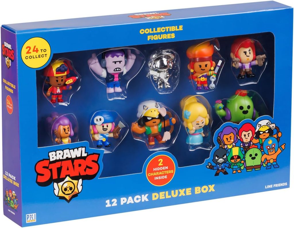 12 Toys Out of 24 Collectibles in 1 Pack Rare Mystery Figure Officially Licensed - Figurines, Party Supplies, Gift for Video Gamer Gold,silver : Toys & Games