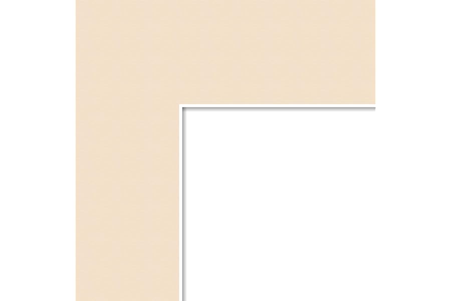 13x13 Beige / French Creme Custom Mat for Picture Frame with 9x9 opening size (Mat Only, Frame NOT Included)