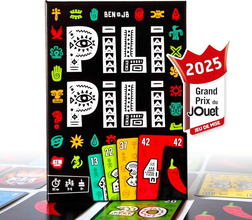 ATM Gaming PILI PILI Jeu de Société Cartes Tactique et Ambiance