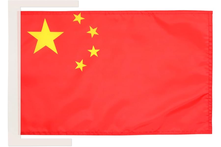 AZ FLAG China Flag 18'' x 12'' cords - Chinese SMALL flags 30 x 45cm - Banner 18x12 in