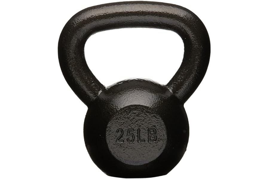 Amazon Basics Cast Iron Kettlebell