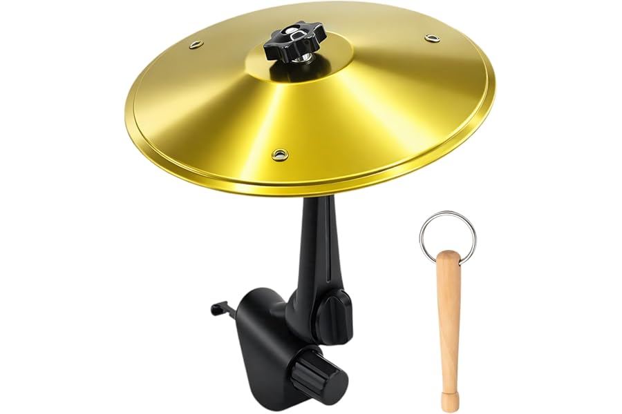 Car Crash Cymbal Air Vent - 2026 Upgrade Mini Car Symbol Drum for Dash, Dashboard Cymbal for Car, Fun for Every Drive, Fits Most Vehicles