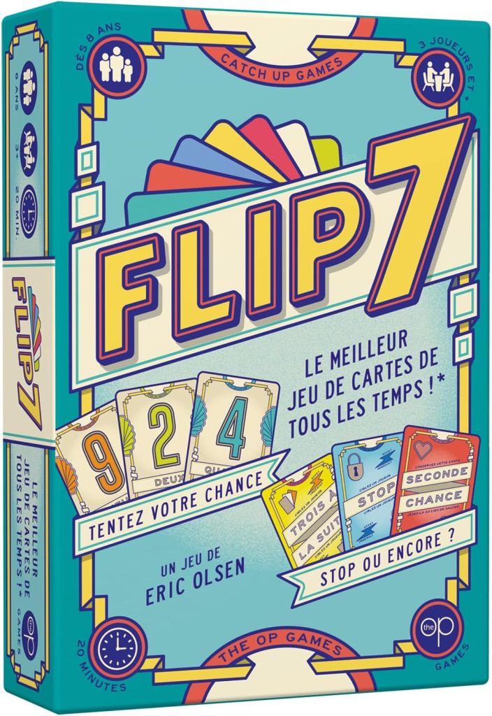 Catch Up Games Flip 7 Jeu de société