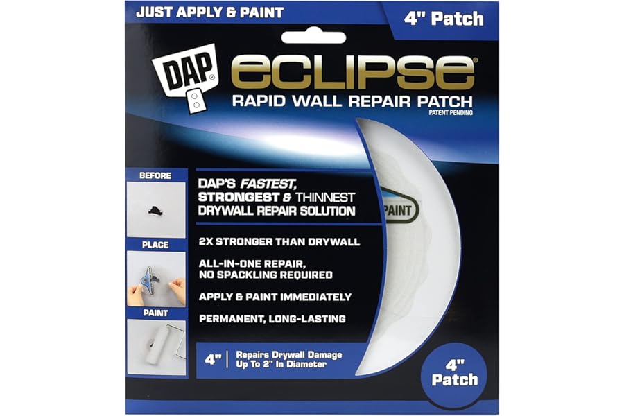 DAP Eclipse Rapid Wall Repair Patch, 4 in (7079809163)
