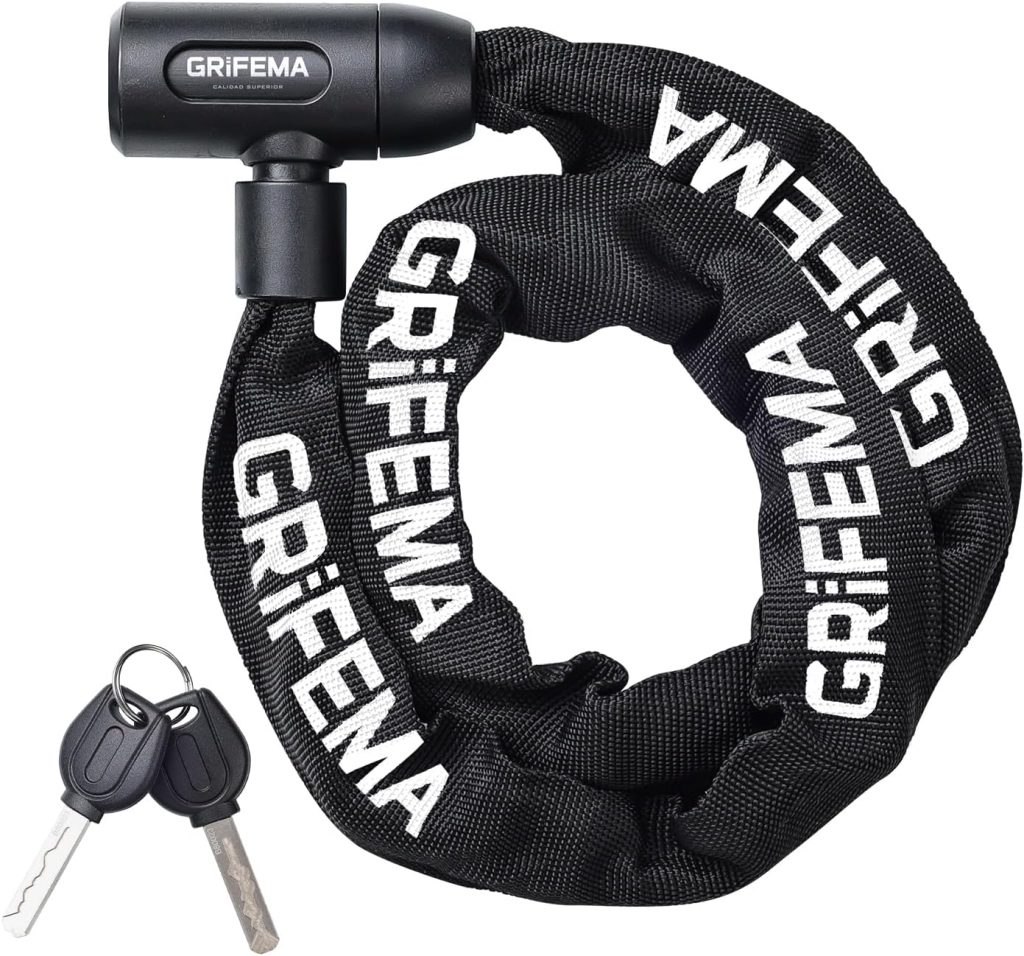 GRIFEMA GA1201-12 Chaîne Antivol Vélo 120 CM