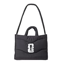 HONAV FIFA World Cup 2026 Black Wave Puffer Tote Bag -Stylish & Fashionable Fan Accessory for Game Day - Plush Puff Exterior- Spacious Interior : Sports & Outdoors