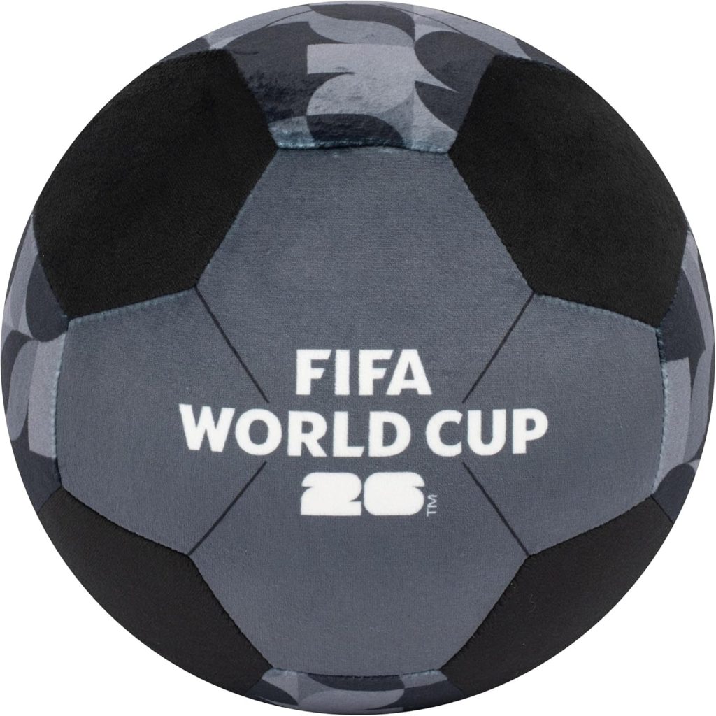 Jazwares FIFA® World Cup 2026 9-Inch Black Plush Soccer Ball - Soft, Collectible World Cup™ Plush Toy - Official FIFA® Pattern - Ages 3+ : Toys & Games