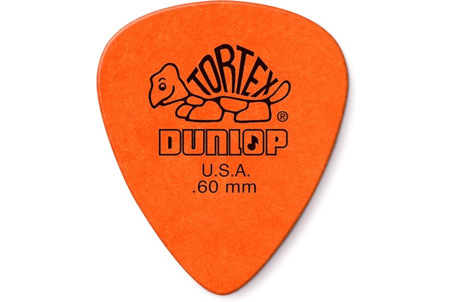 Jim Dunlop Tortex Standard Pick .60MM - 12 Pack