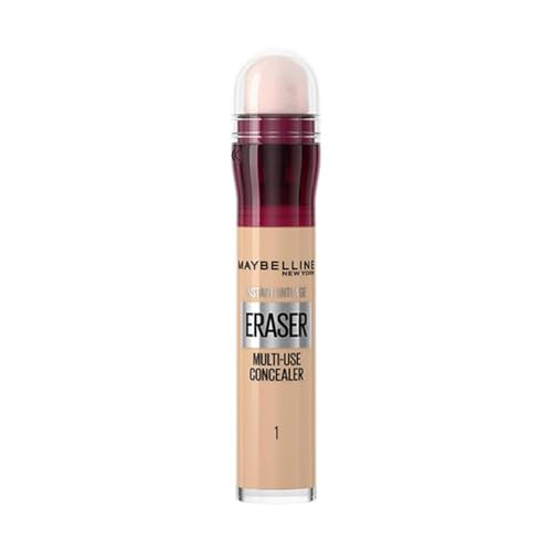 Maybelline Concealer Instant Anti Age Eraser Eye Concealer, Dark Circles and Blemish Concealer, Ultra Blendable Formula Derma