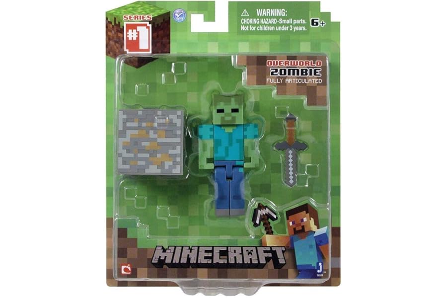 Minecraft Core Zombie Figure Pack