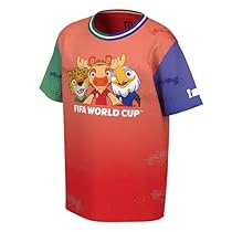 Outerstuff FIFA World Cup All Country Mascot Short Sleeve Jersey Top, FIFA World Cup, Small (4) Multi : Sports & Outdoors