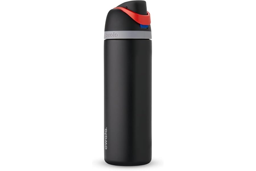 Owala Star Wars FreeSip Insulated Stainless Steel Water Bottle with Straw for Sports and Travel, BPA-Free, 24-Ounce, Darth Vader