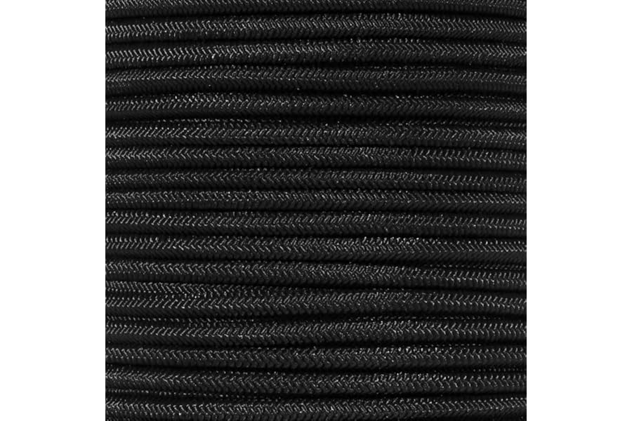 Paracord Planet Bungee Nylon Shock Cord 2.5mm 1/32", 1/16", 3/16", 5/16", 1/8”, 3/8", 5/8", 1/4", 1/2 inch Crafting Stretch S