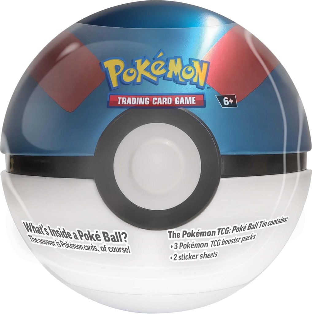 Pokemon TCG: Q4 Poke Ball Tins : Toys & Games