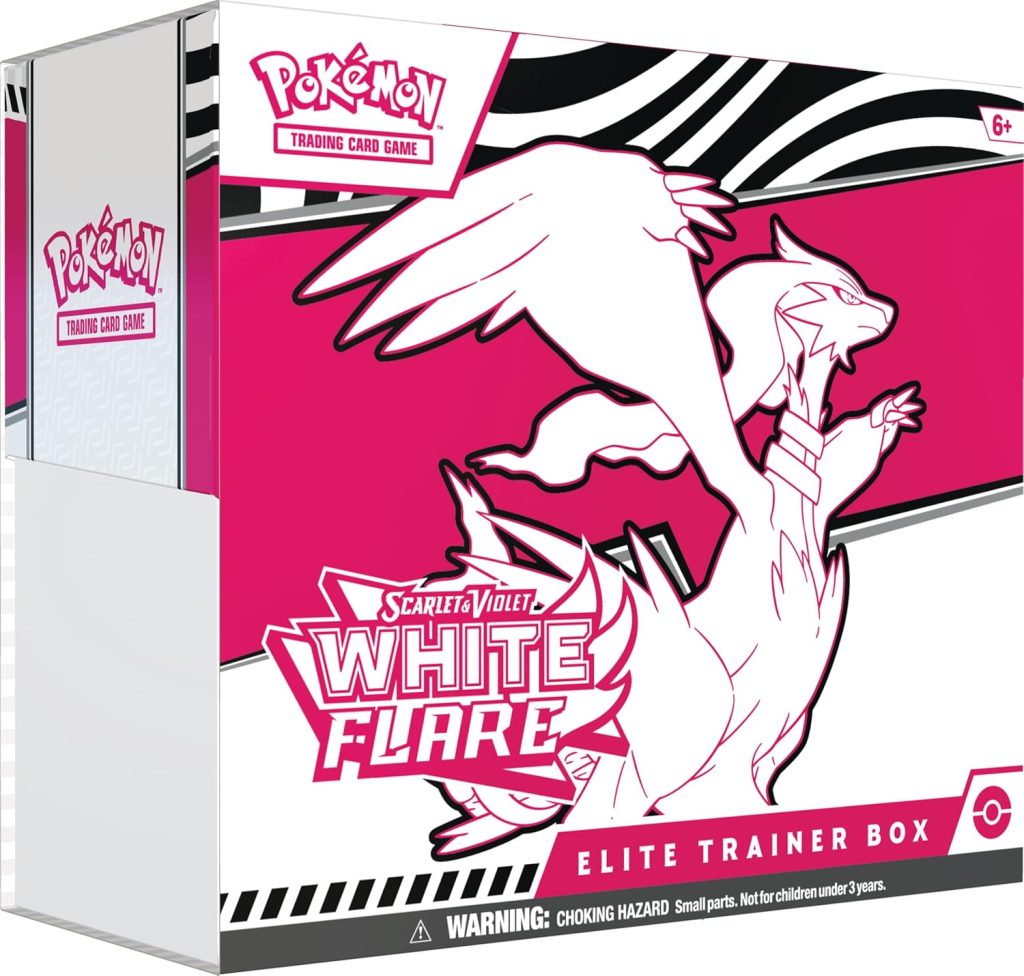 Pokemon TCG Scarlet & Violet 10.5 White Flare Elite Trainer Box : Toys & Games