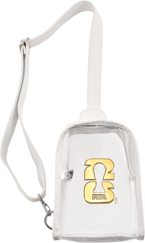 Wagon International Official FIFA World Cup 26 Clear Tote Bag - 12x12 Stadium Approved Transparent Bag - Canada Mexico USA 2026 Soccer Event Gear with Heavy Duty Nylon Handles : Sports & Outdoors