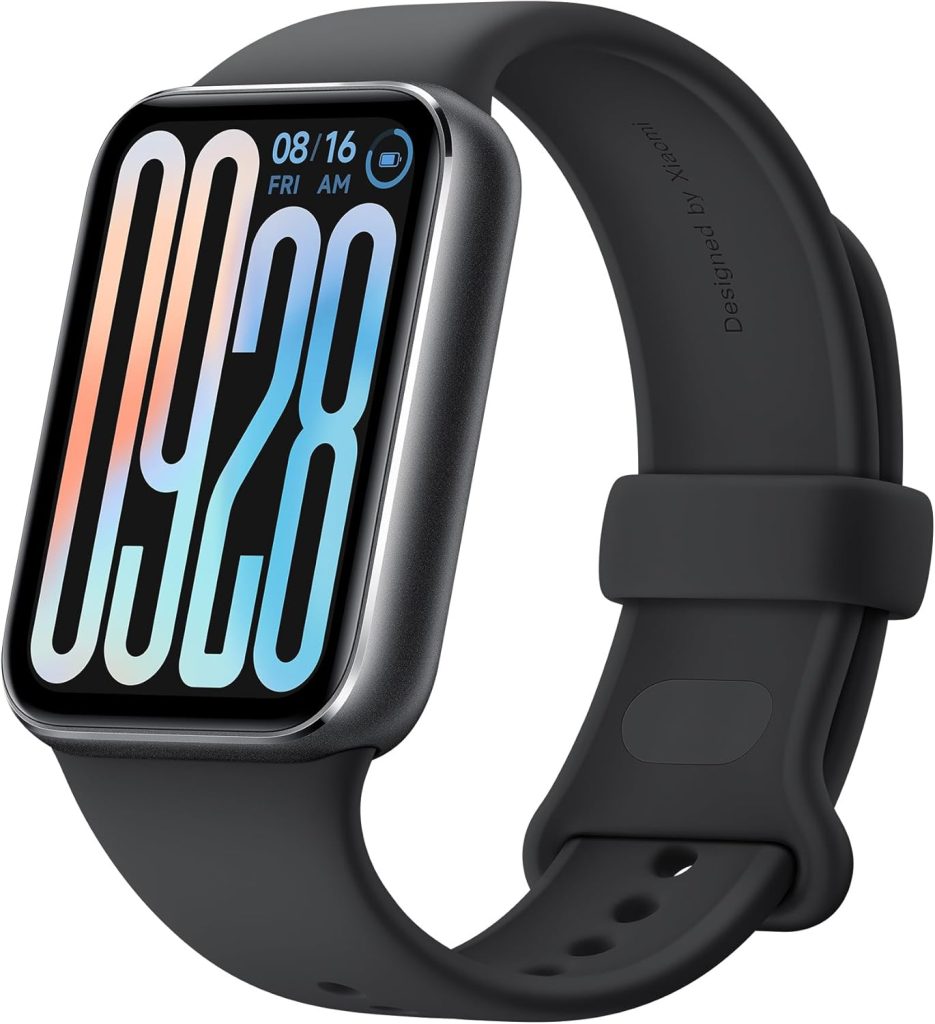 XIAOMI Smart Band 9 Pro - Pulsera de Actividad, autonomía de hasta 21 días, Pantalla AMOLED de 1,74" con tasa de refresco de 60 Hz, 5ATM, App Mi Fitness, Negro (Versión ES)