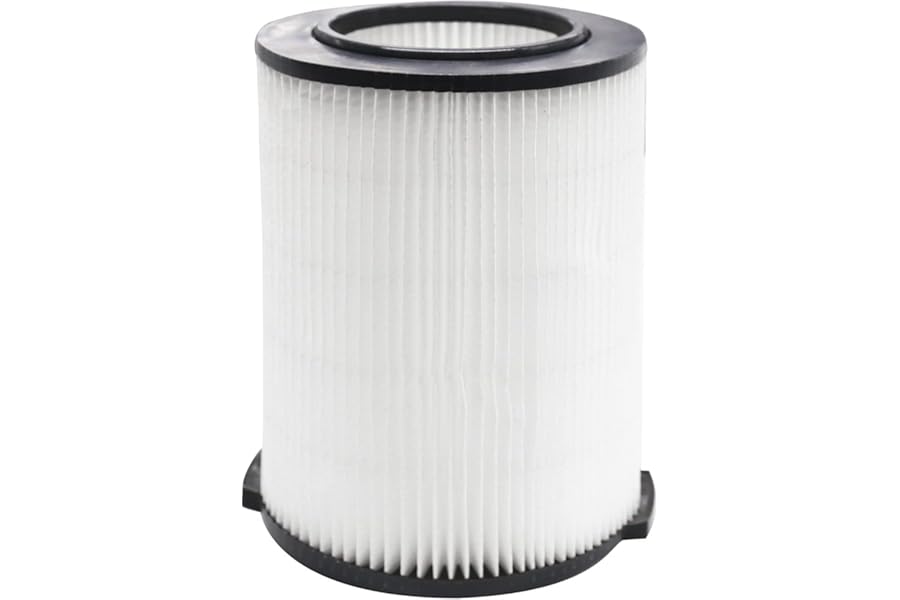 1 Pack Replacement VF4000 Filter for Ridgid Shop Vac Filter 5-20 Gallon, Standard H13 HEAP Wet/Dry Rigid Shop Vac Filters Compatible with Husky 6-9 Gallon Vacs & Craftsman Vacs