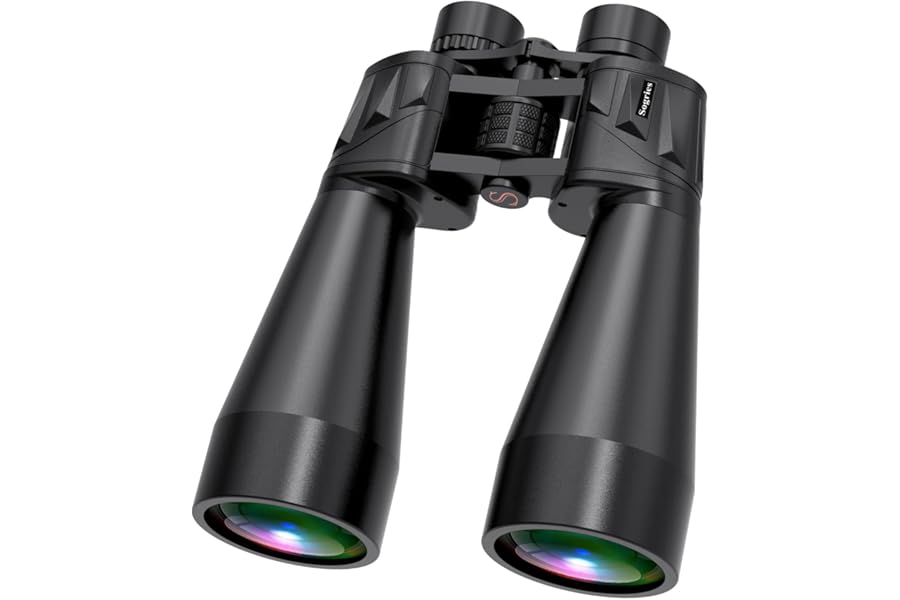 18x70 High Power Binoculars for Adults, Professional 70mm Large Aperture for Astronomy & Stargazing, Ultra-Bright Long Range Binoculars for Low Light & Coastal Observation