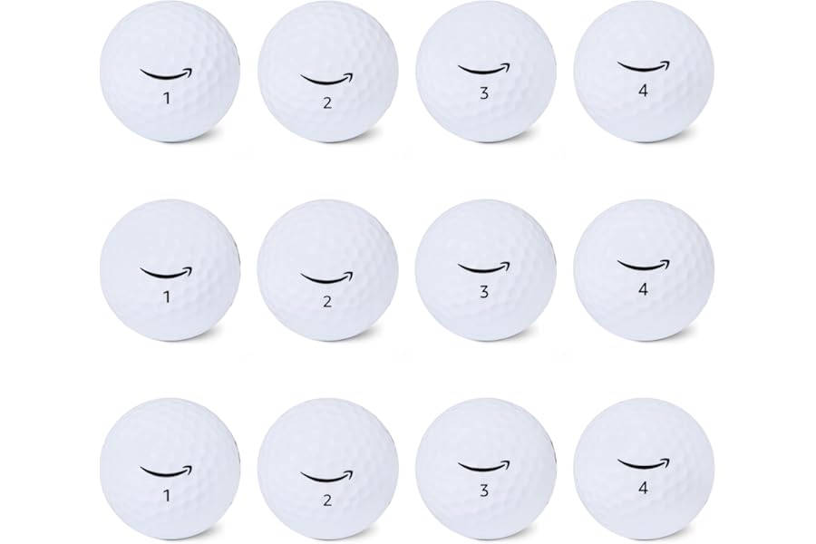 Amazon Basics Core Soft Golf Balls