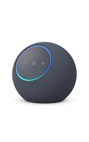 Amazon Echo Dot Max (última generación): altavoz con sonido envolvente y controlador de Hogar digital integrado, Grafito, con Acceso Anticipado a Alexa+