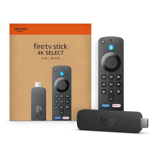 Amazon Fire TV Stick 4K Select - Streaming 4K Ultra HD HDR10+