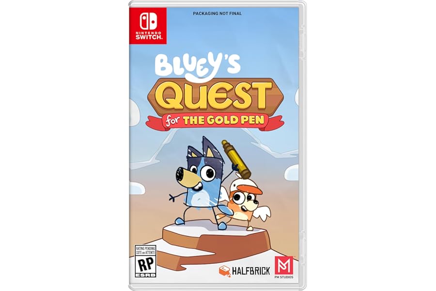 Bluey's Quest for The Gold Pen - Nintendo Switch