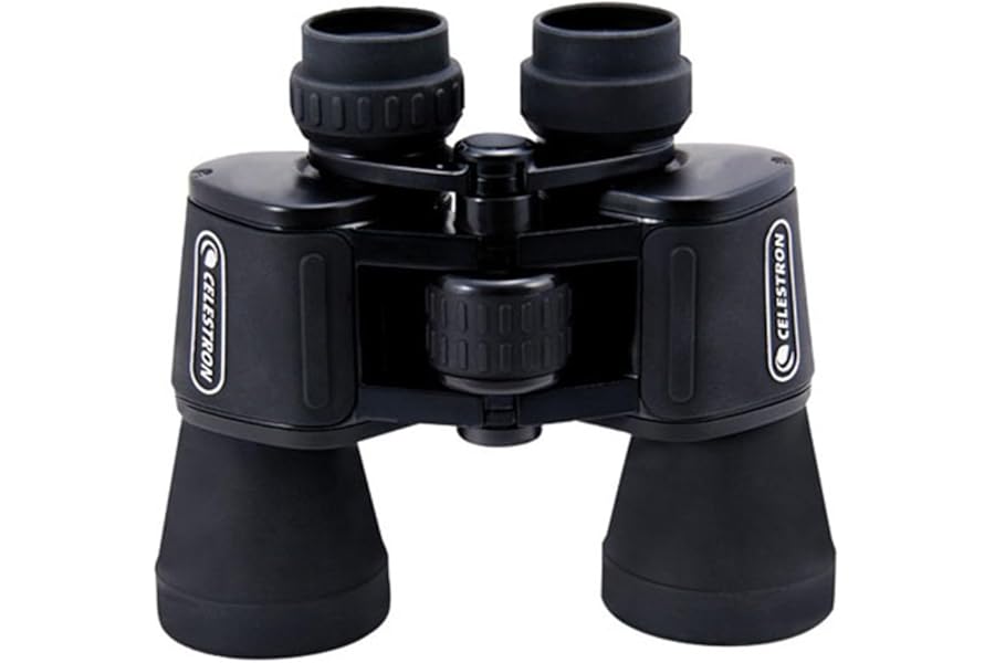 Celestron – UpClose G2 10x50 Binocular – Multi-Coated Optics for Bird Watching, Wildlife, Scenery and Hunting – Porro Prism Binocular for Beginners – Includes Soft Carrying Case