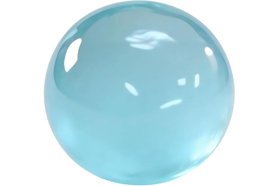 Coconut Oil Squishy, Coconut Oil Slow Rising Squeeze Stress Ball Clear Jelly Bubblegum Texture Coconut Oil Squishy Toy (Blue)
