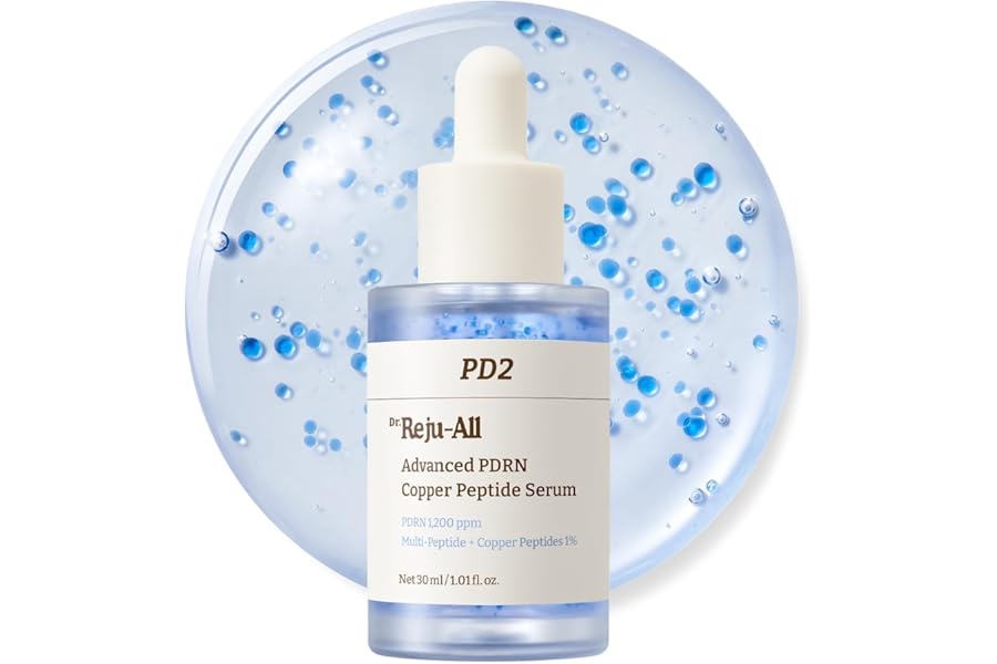 Dr.Reju-All Advanced PDRN Copper Peptide Serum – GHK-Cu with PDRN Serum for Face – Copper Peptides for Firming & Skin Elastic