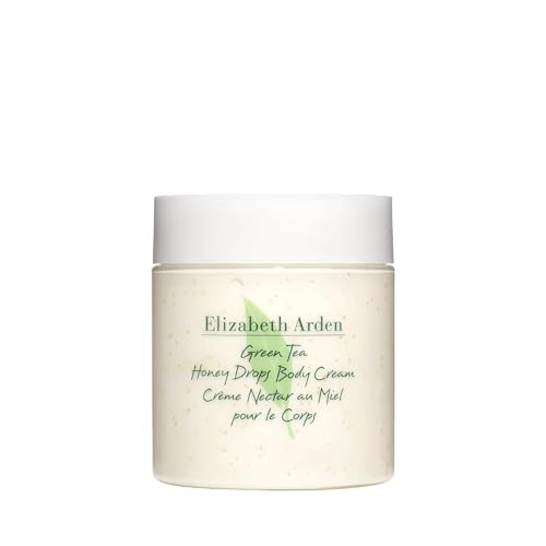 Elizabeth Arden - Green Tea Honey Drops, Crema Corporal con Gotas de Miel y Extracto de Té Verde, Revitaliza e Hidrata la Piel, Refresca y Alivia, Regenera la Piel más Seca, 500 ml