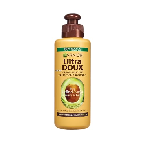 Garnier Ultra Doux Crème Sans Rinçage Huile Avocat Beurre Karité