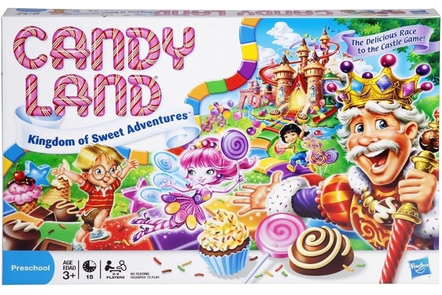 Hasbro Gaming Candy Land Kingdom of Sweet Adventures Board Game for Kids, Easter Gifts for Boys and Girls, Ages 3 & Up (Amazon Exclusive)