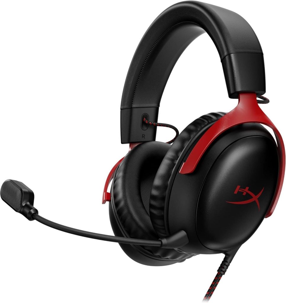 HyperX Cloud III Casque Gaming Filaire DTS USB-C Noir