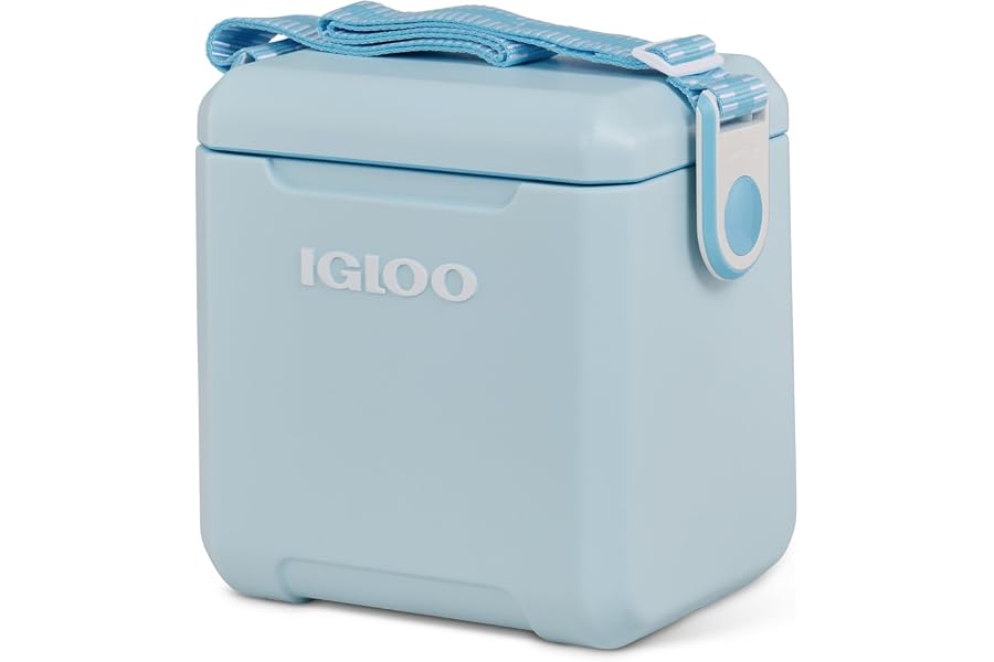 Igloo Tag Along Too Coolers | Insulated Hard Shell Picnic Style Cooler | Rolling Ice Chest