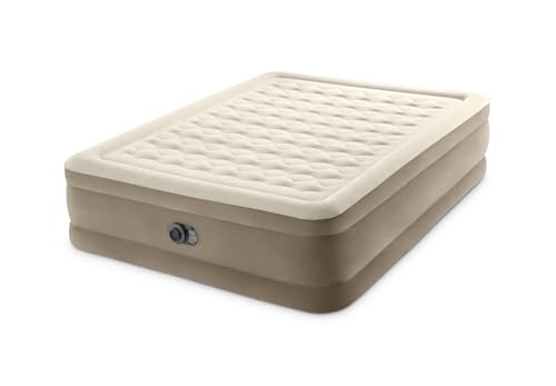 Intex 64428Np - Colchón Hinchable 2 Plazas Ultra Plush con Fiber-Tech
