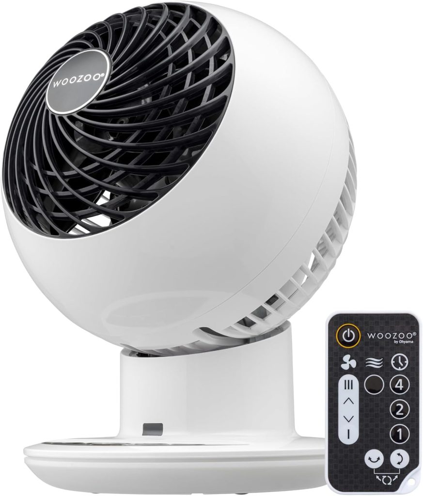 Iris Ohyama Woozoo Ventilateur de Table Circulateur d'Air PCF-SC15T