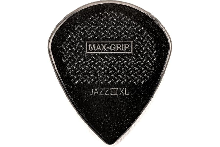 Max-Grip® Jazz III XL Stiffo Pick 1.38MM - 6 Pack
