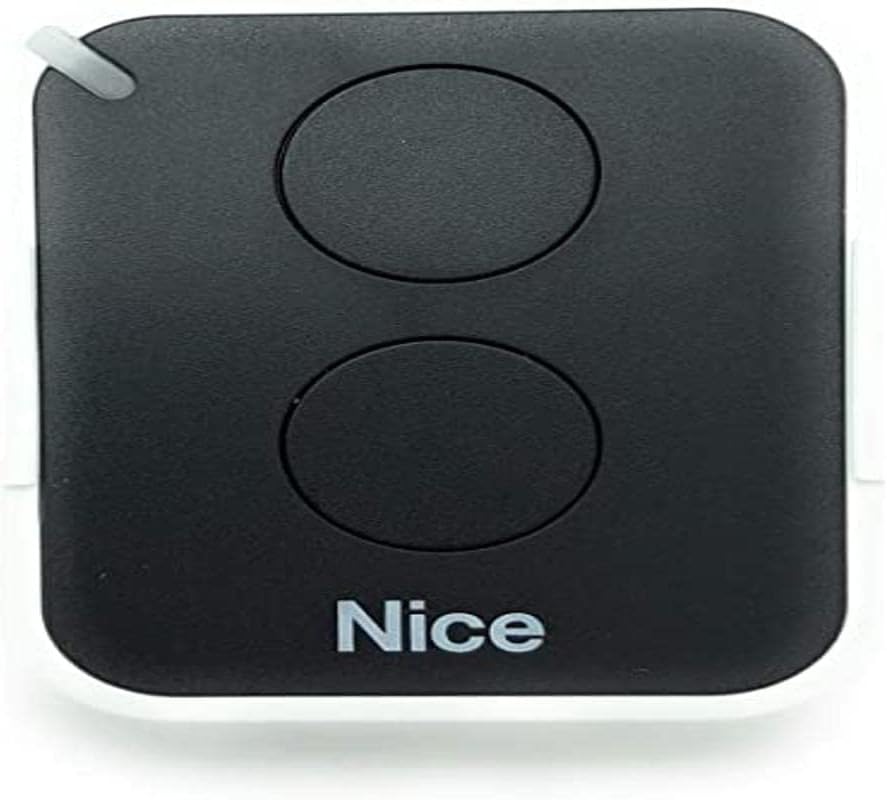 Nice Era One Transmisor de 2 canales on2E Negro