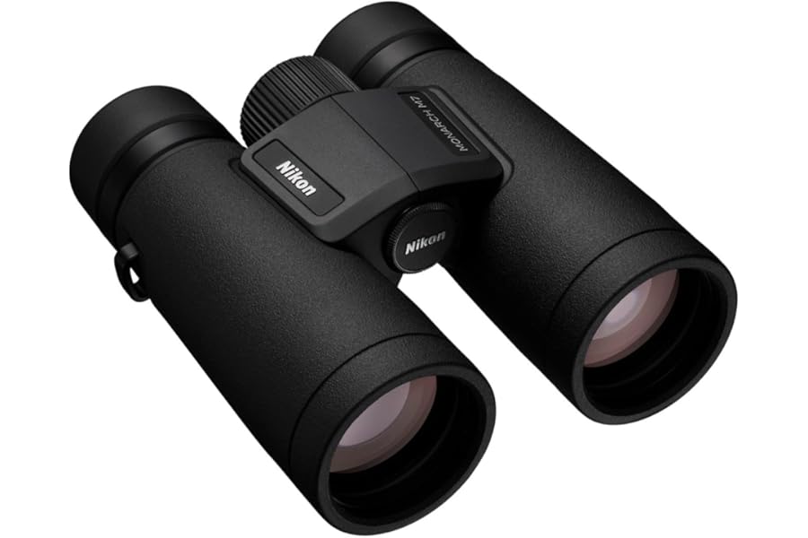 Nikon MONARCH M7 8x42 Binocular |Waterproof, fogproof, rubber-armored Full-Size Binocular with ED glass & wide field of view,