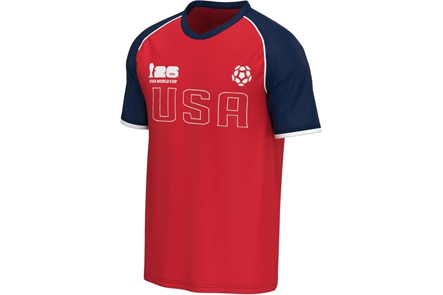 Outerstuff FIFA World Cup 2026 Men's Soccer Raglan Top
