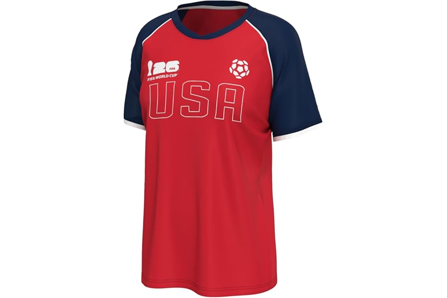 Outerstuff FIFA World Cup 2026 Women's Soccer Raglan Sleeve Top