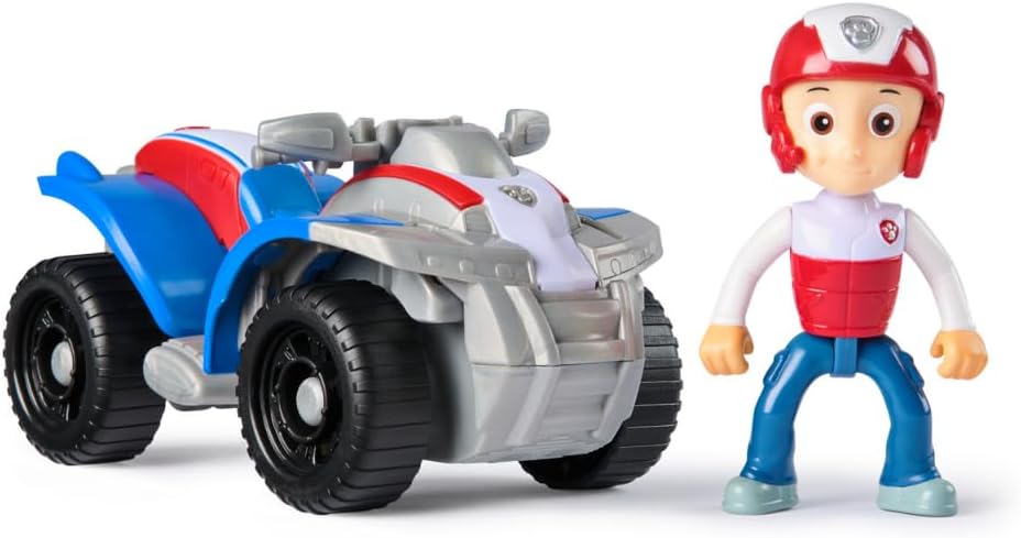 PAW PATROL Ryder-Figur mit Quad-Rettungsfahrzeug