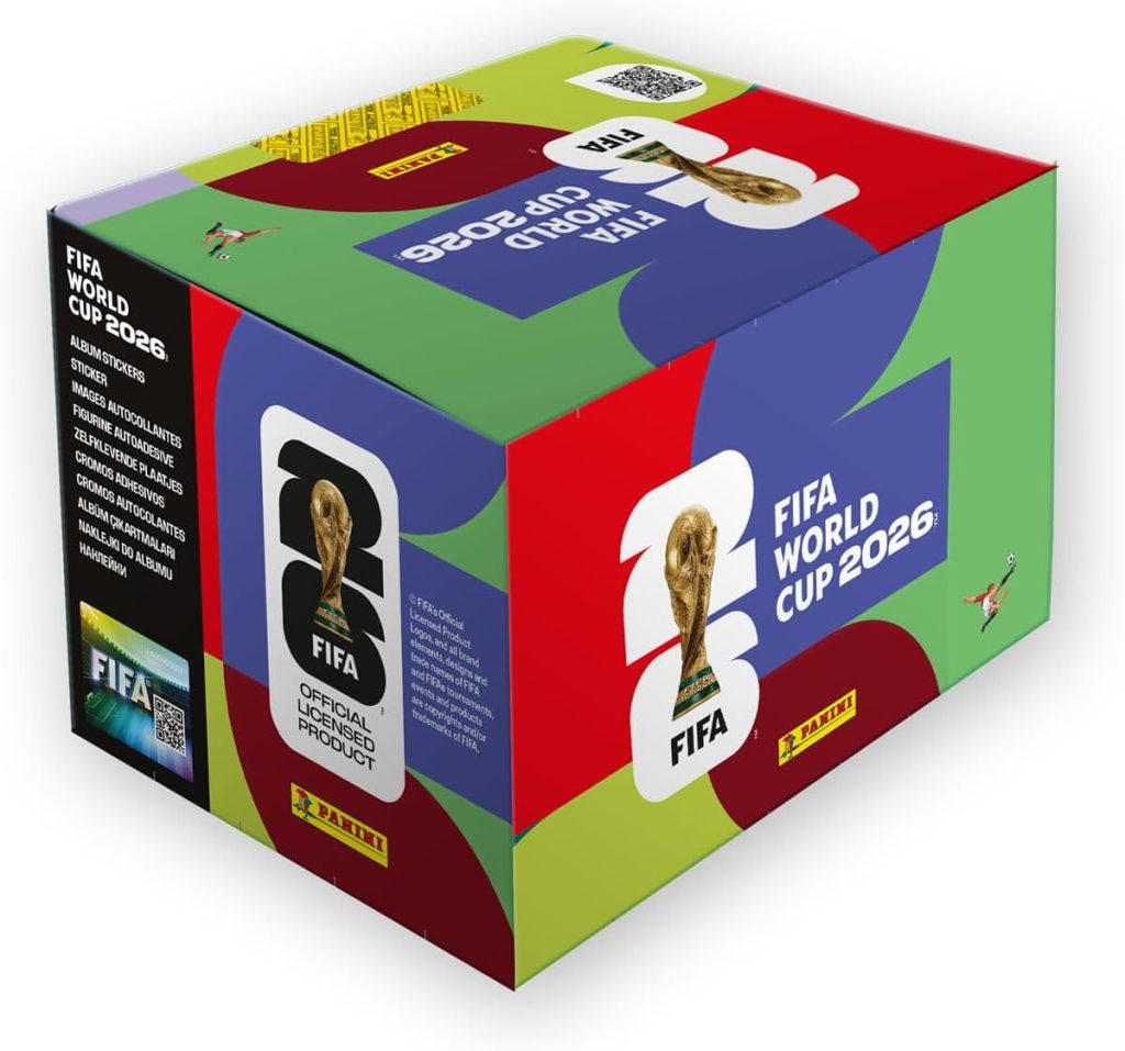 Panini - Colección oficial de la FIFA World Cup 2026™ (caja de 100 bolsas)