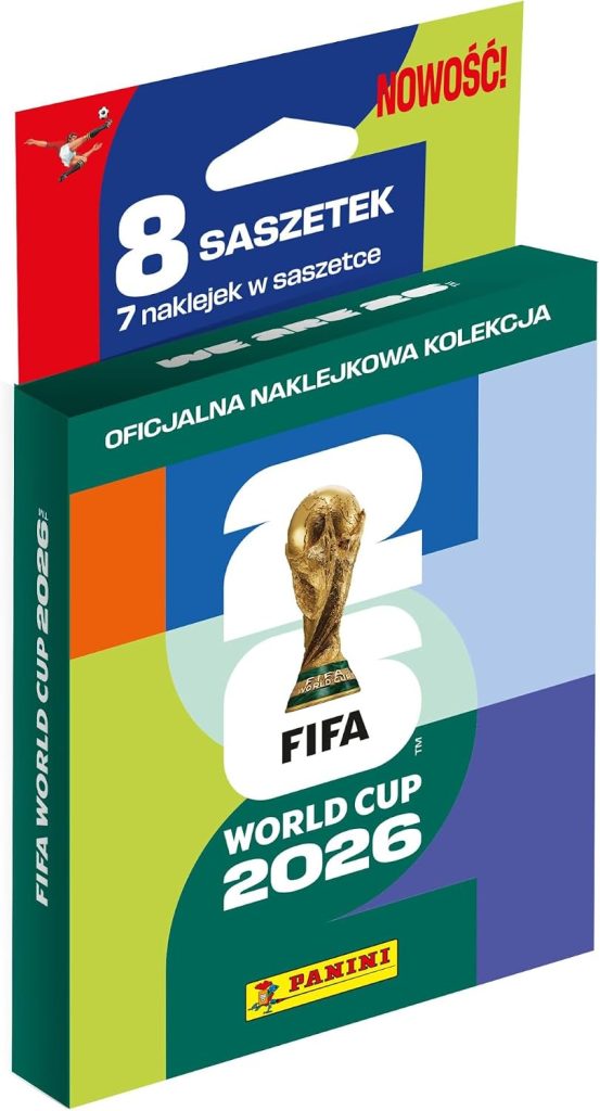 Panini Coupe du Monde DE LA FIFA 2026 Stickers - Blister 8 Pochettes