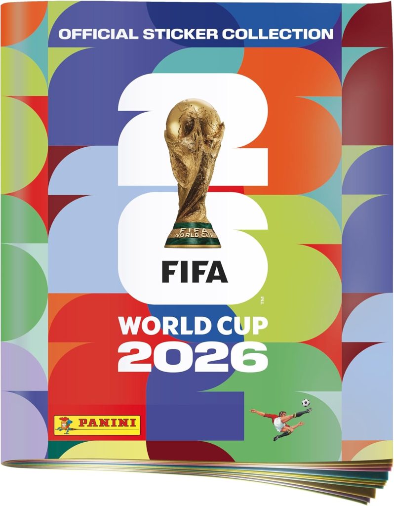 Panini Álbum de calcomanías de la Copa Mundial de la FIFA 2026, multicolor