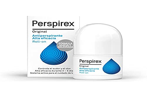 Perspirex ® | Original | Desodorante Antitranspirante Axilas Roll On para una protección y frescura anti sudor de hasta 5 días | 20 ml