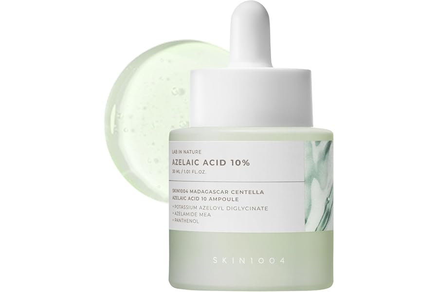 SKIN1004 Azelaic Acid 10% Ampoule, Hydrating Face Serum for Blemish-Prone & Oily Skin, Redness Soothing Serum for face, Visib
